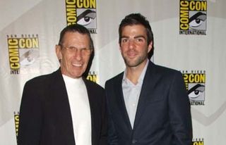 Leonard Nimoy and Zachary Quinto will both play Spock in