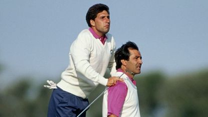 Olazabal and Seve pictured - Best Ryder Cup Pairings