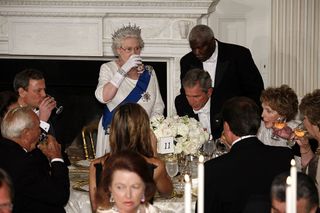 President Bush Hosts Queen Elizabeth At The White House