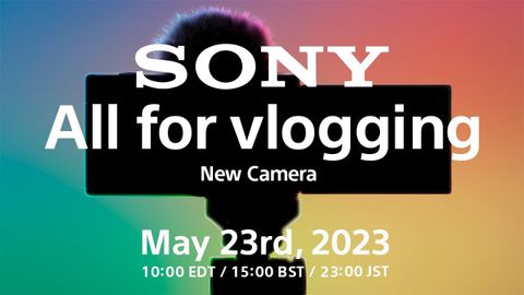 Sony teaser for new vlogging camera
