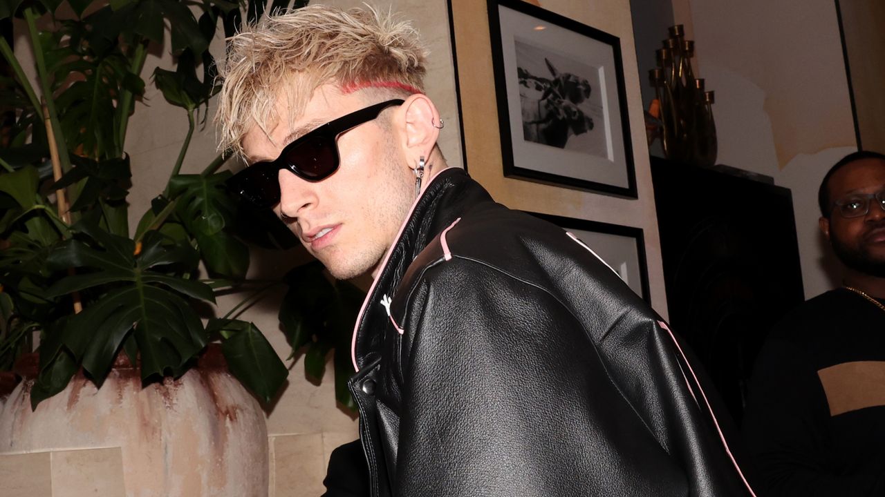 MGK with sunglasses