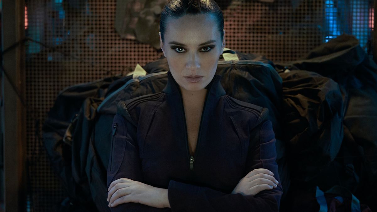 Cara Gee as Camina Drummer in Season 5 of "The Expanse" on Amazon Prime Video.