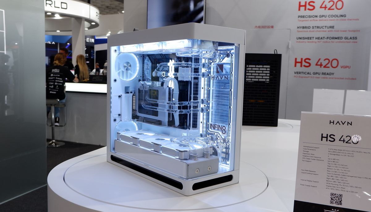 HAVN's new 'Unisheet' glass case is the totally panoramic PC you've ...