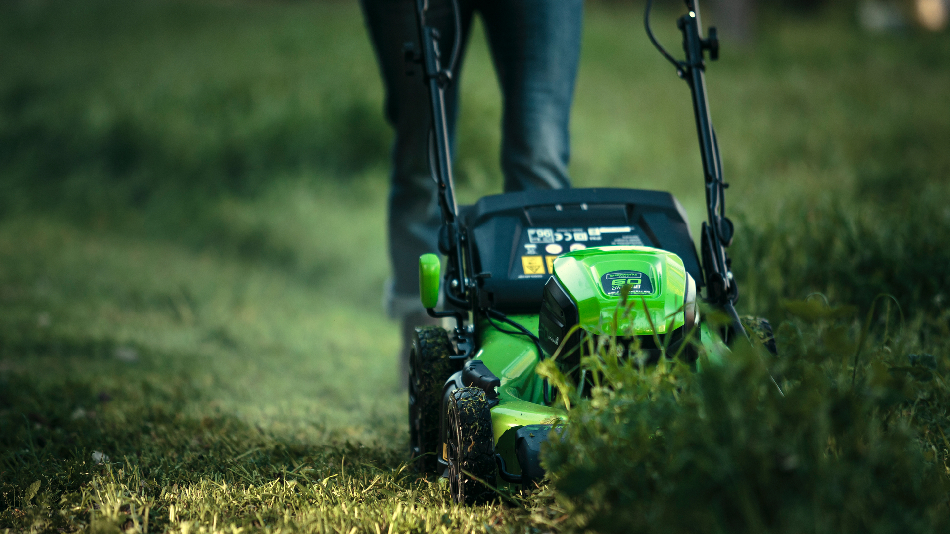 cordless trimmer mower