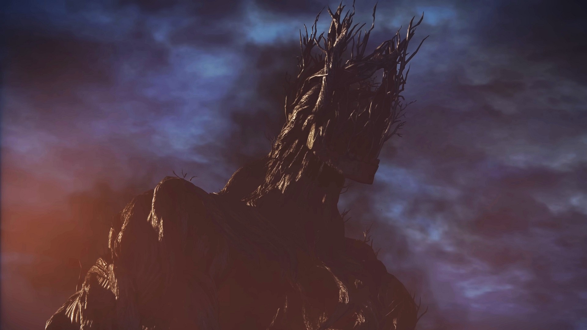 Elden Ring Nightreign giant from the end of the game.