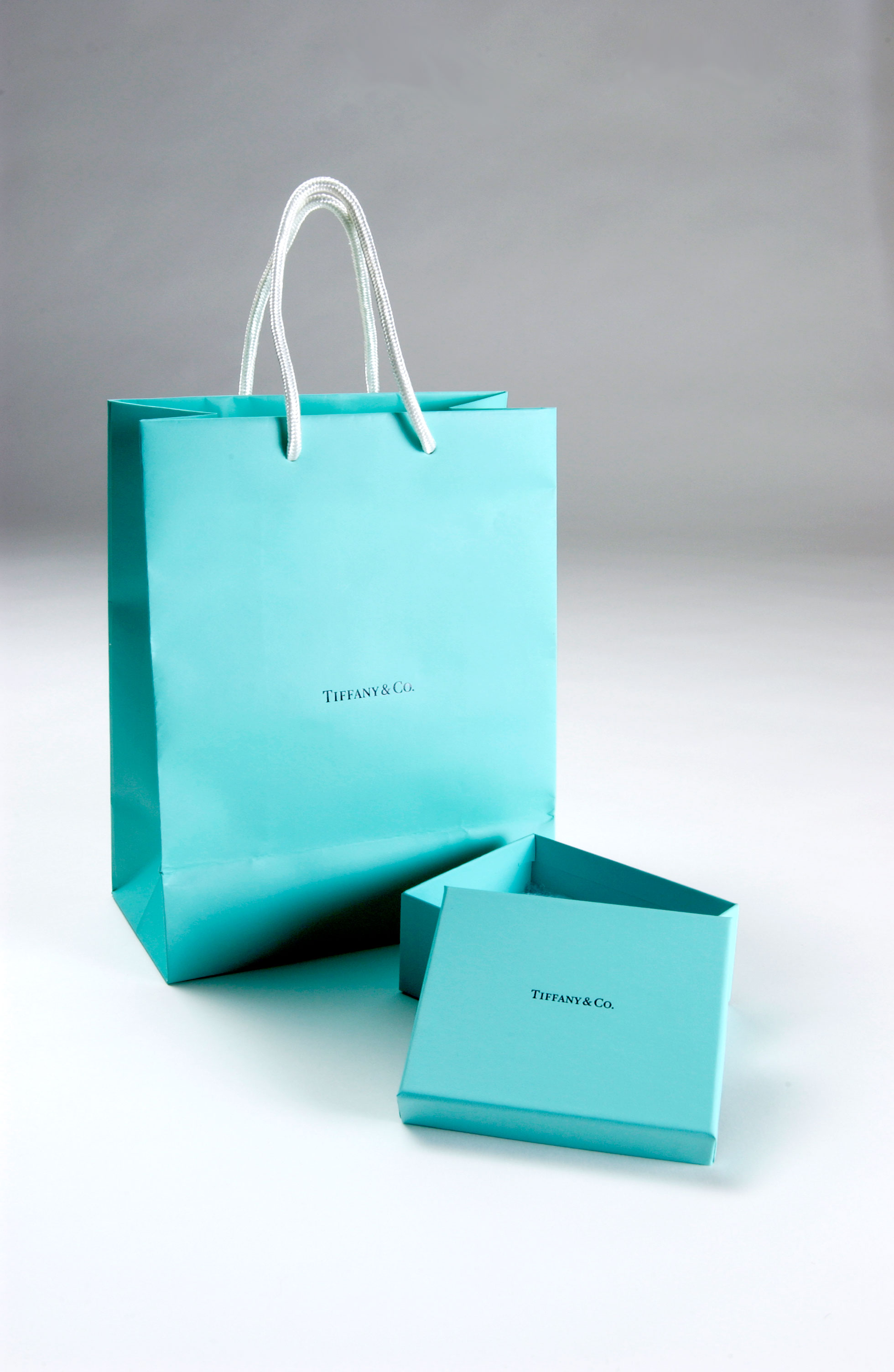 Tiffany &amp;amp; co logo and boxes