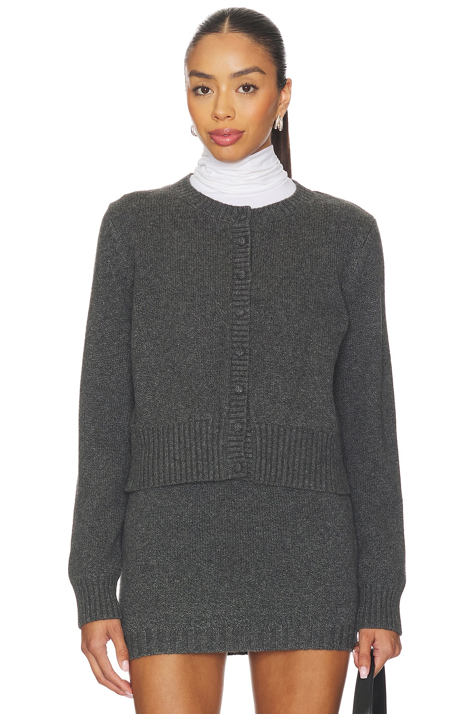 Covered Button Cardigan