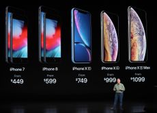 Apple Announcement Event with iPhone models