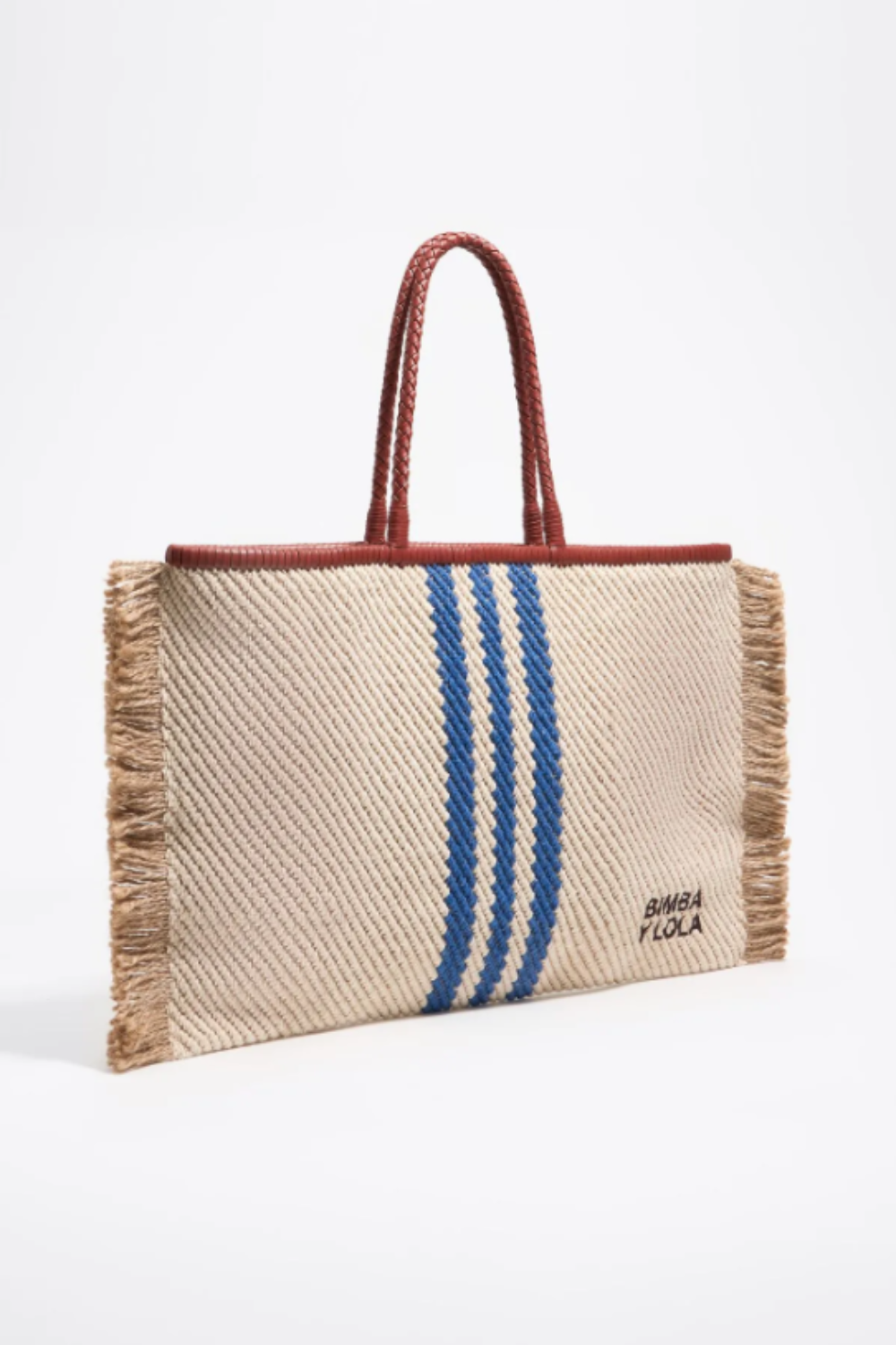BIMBA Y LOLA, Large Ecru Shopper Bag