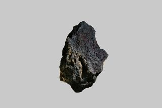 A volcanic soil rock
