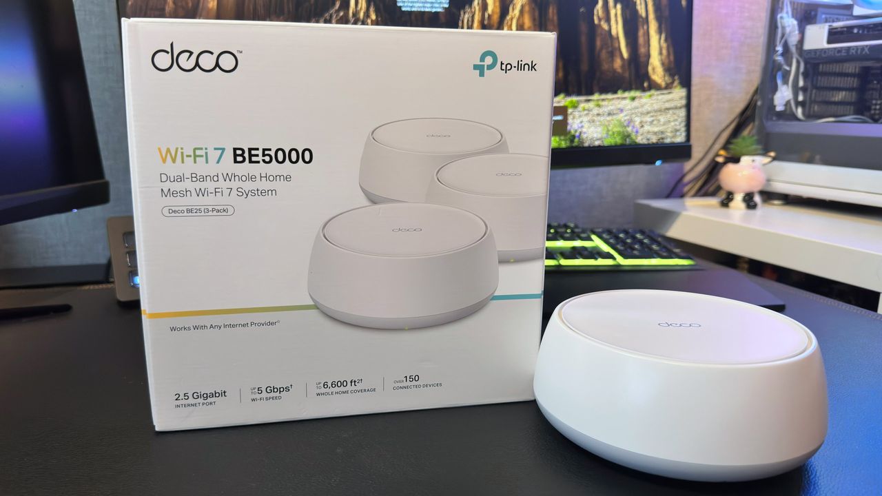 TP-Link Deco BE25 BE5000 review
