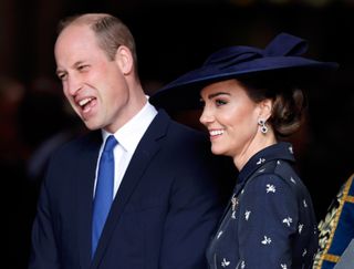 Prince William and Kate Middleton at the Commonwealth Day service