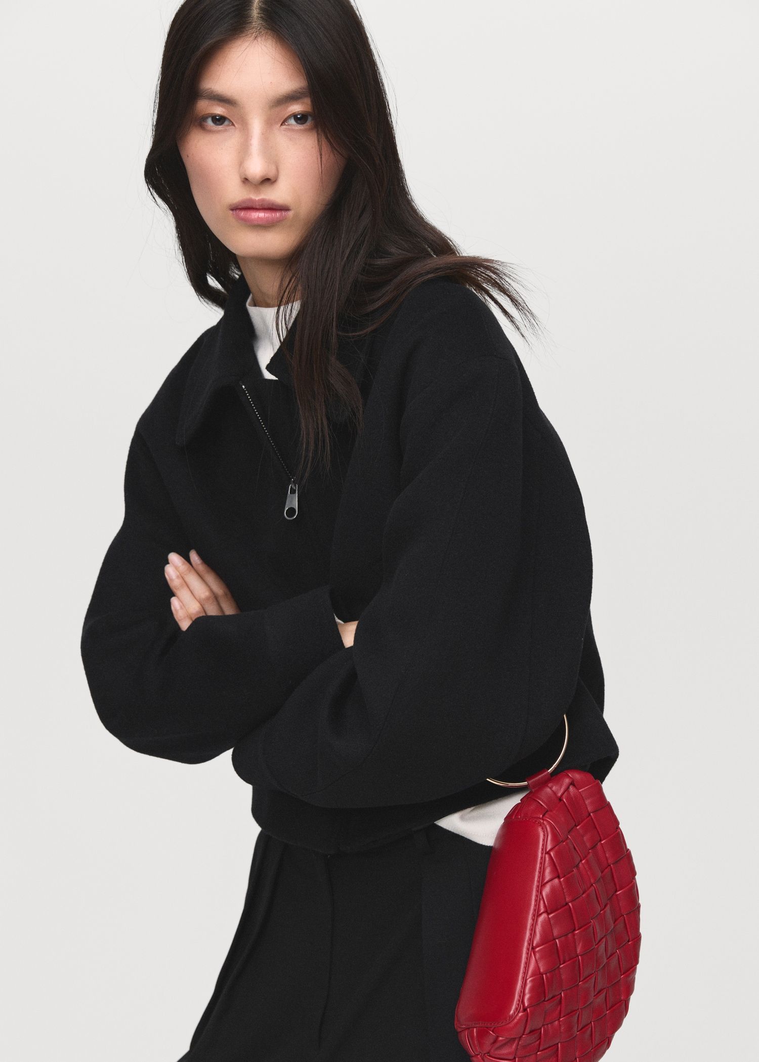 Wool Bomber Jacket - Women | Mango United Kingdom