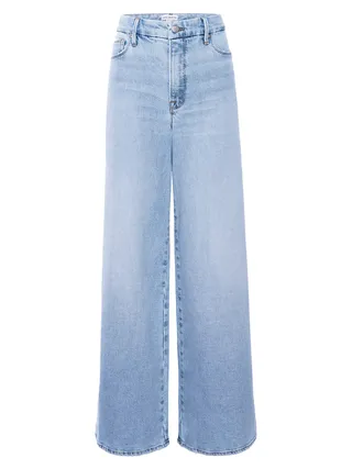 FrameThe Relaxed Straight Mid-Rise Jeans