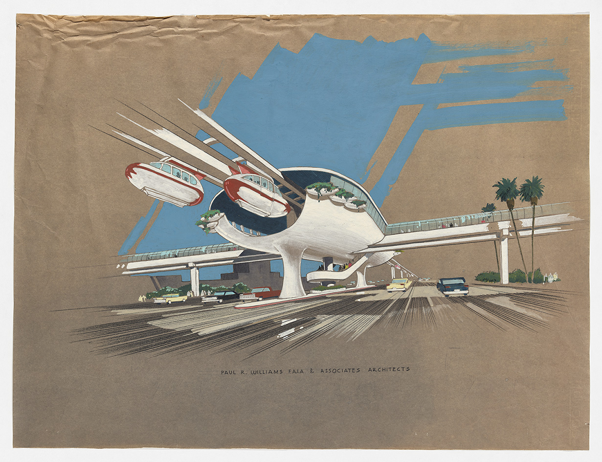 Magi-Cab project, Las Vegas, ca 1967 (unrealized)
