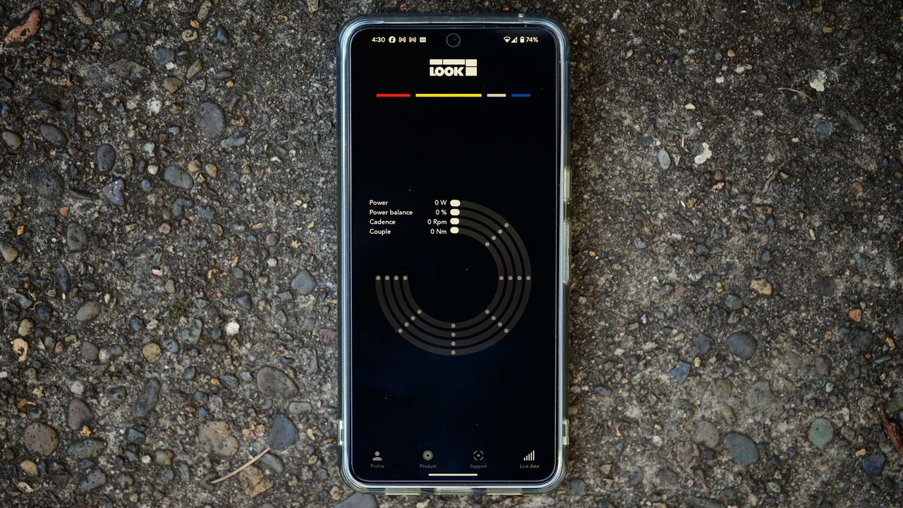 Look Keo Power Pedal app detail