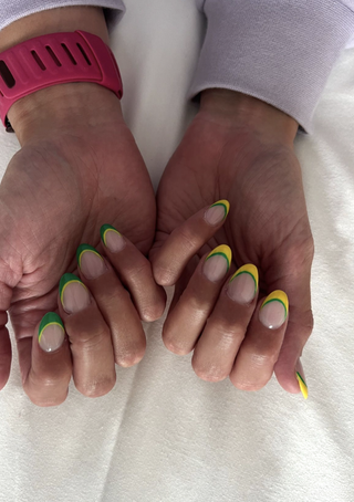 brianna throssell olympic manicure