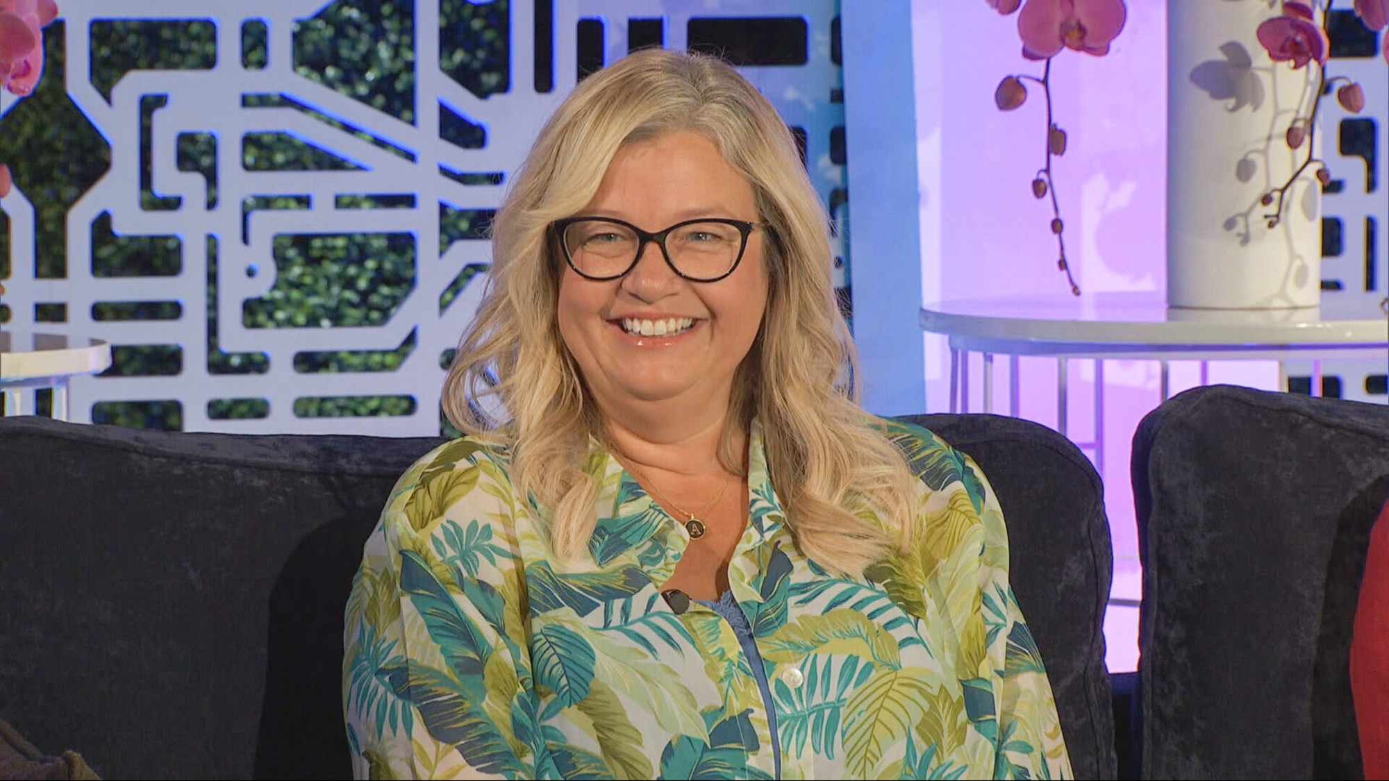 Angela on the jury roundtable in Big Brother