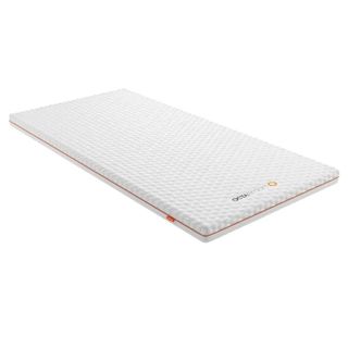The Octasmart Deluxe Mattress Topper on a white background