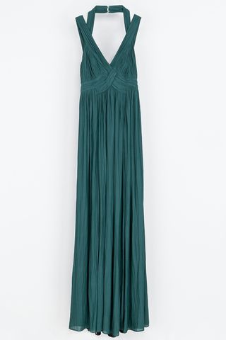 Zara Long Gathered Dress, £79.99