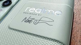 The Realme GT 2 Pro's rear logo