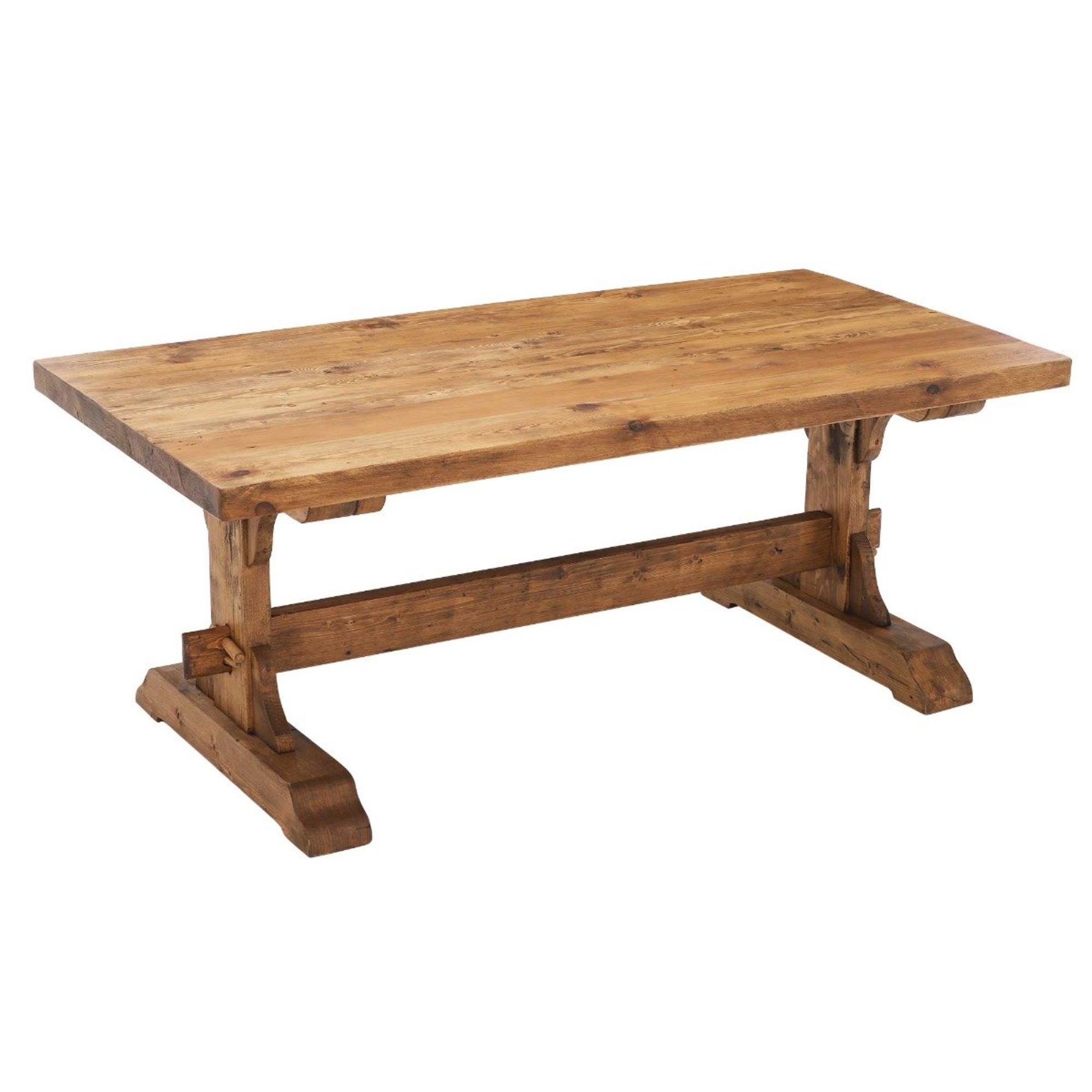 Barker and Stonehouse Covington Reclaimed Wood 200cm Dining Table, Seats 4-6