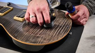 Guitar cleaning tutorial