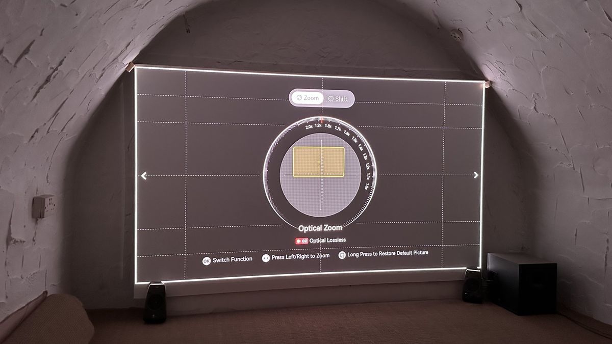Xgimi Titan Noir Max projector setup