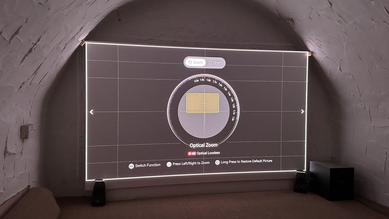 Xgimi Titan Noir Max projector setup