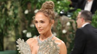 NEW YORK, NEW YORK - MAY 06: Jennifer Lopez attends The 2024 Met Gala Celebrating "Sleeping Beauties: Reawakening Fashion" at The Metropolitan Museum of Art on May 06, 2024 in New York City.