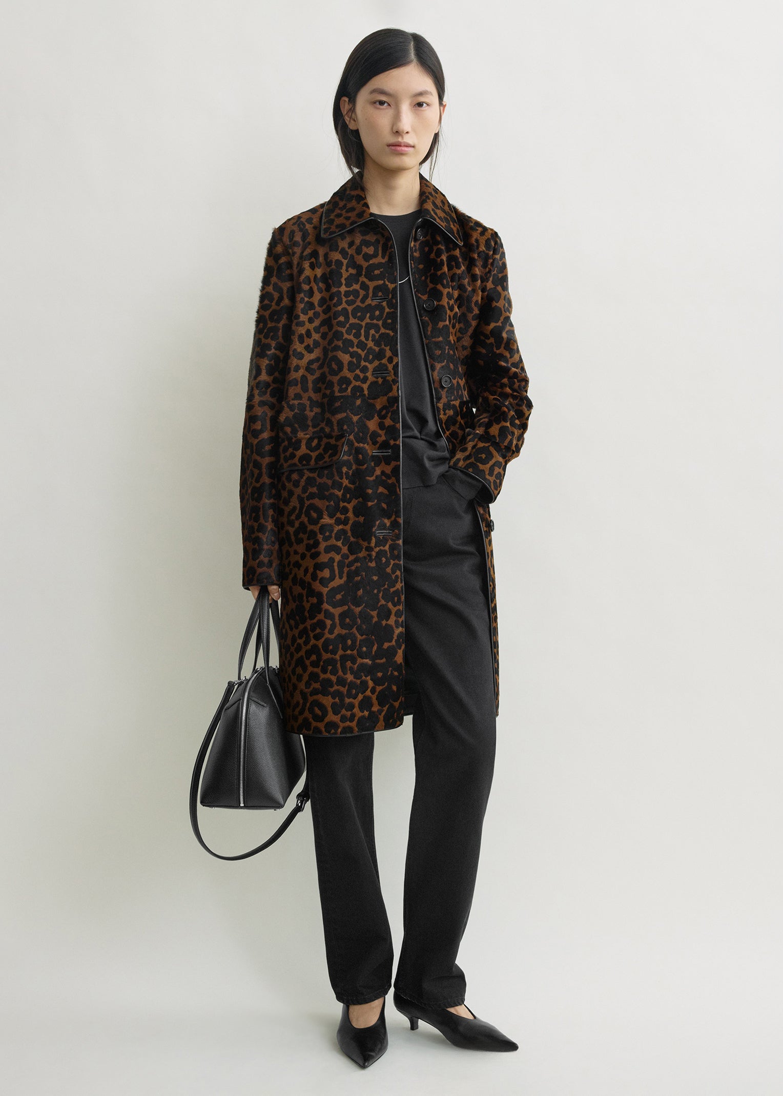 Pony Hair Coat Leopard - 30