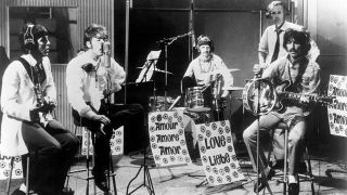 The Beatles rehearse All You Need Is Love