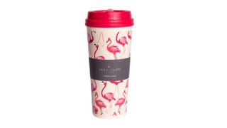 Sara Miller Flamingos Thermal Mug