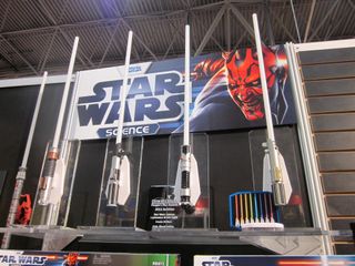 These lightsabers from toy company Uncle Milton would do any Star Wars fan proud.