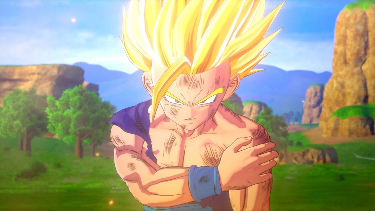 Download Get Ready For Exciting Dragon Ball Action On Your Iphone