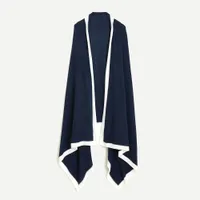 J. Crew tipped oversized cashmere wrap | $198