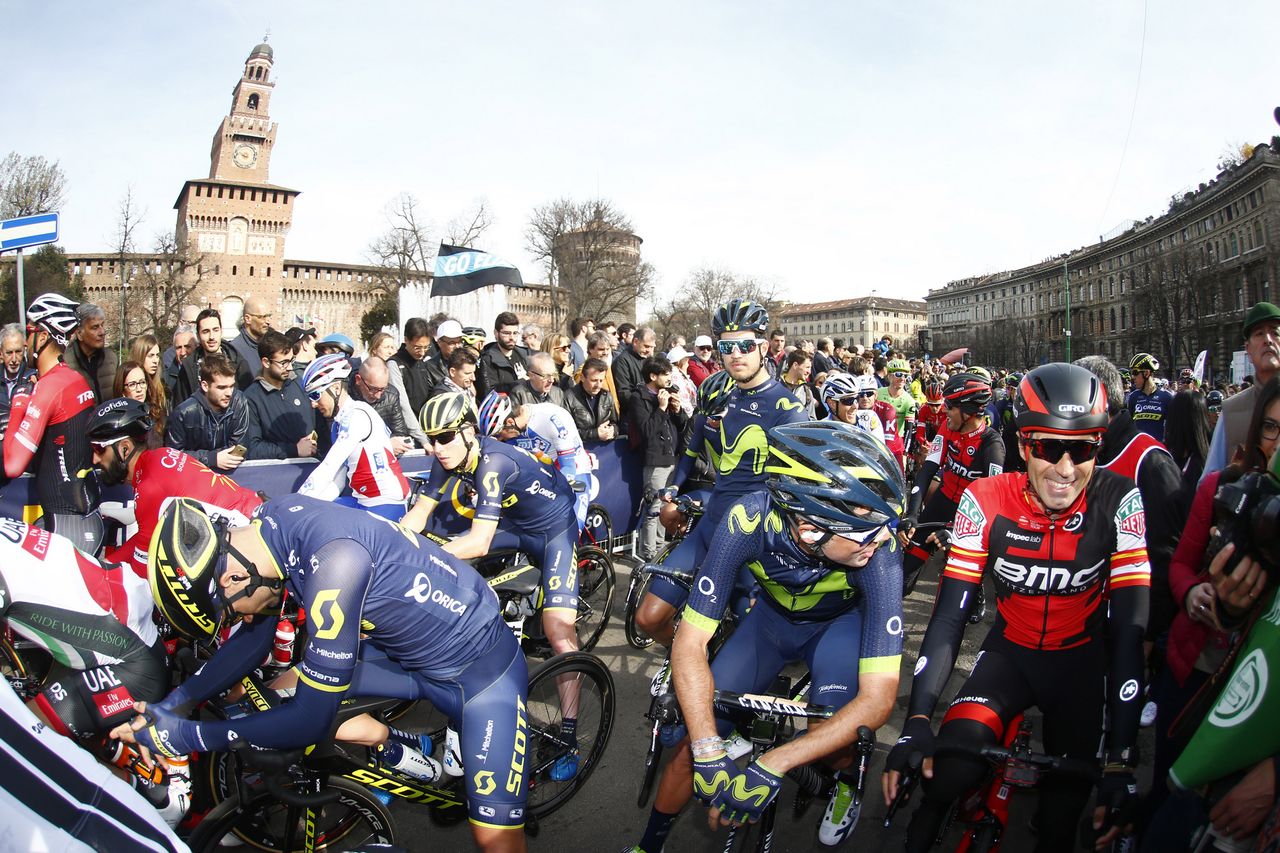The start of Milan-San Remo
