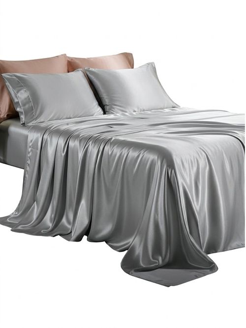 Bedsure Satin Sheets Full Size (Set. of 4)
