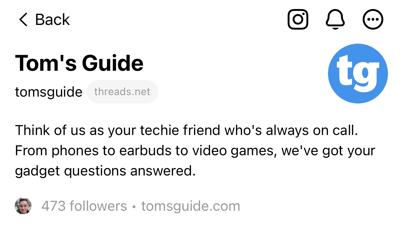 Threads Tom's Guide