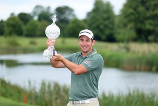Lucas Herbert Irish Open trophy