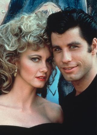 Olivia Newton-John and John Travolta in Grease.