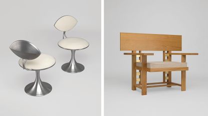 Frank Lloyd Wright chairs