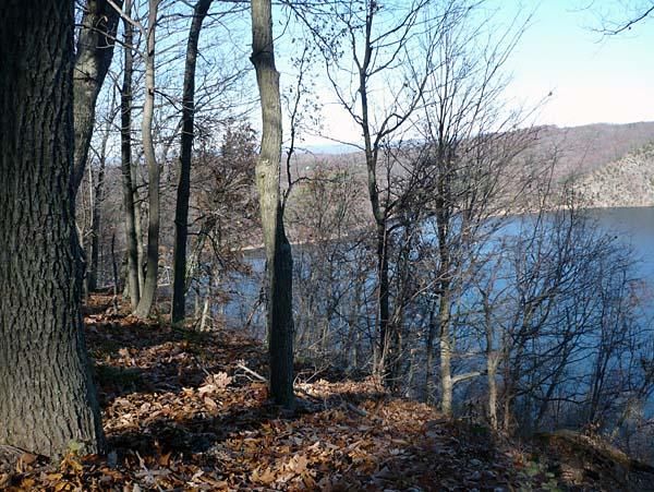 Many of the trails feature views of Raystown Lake.
