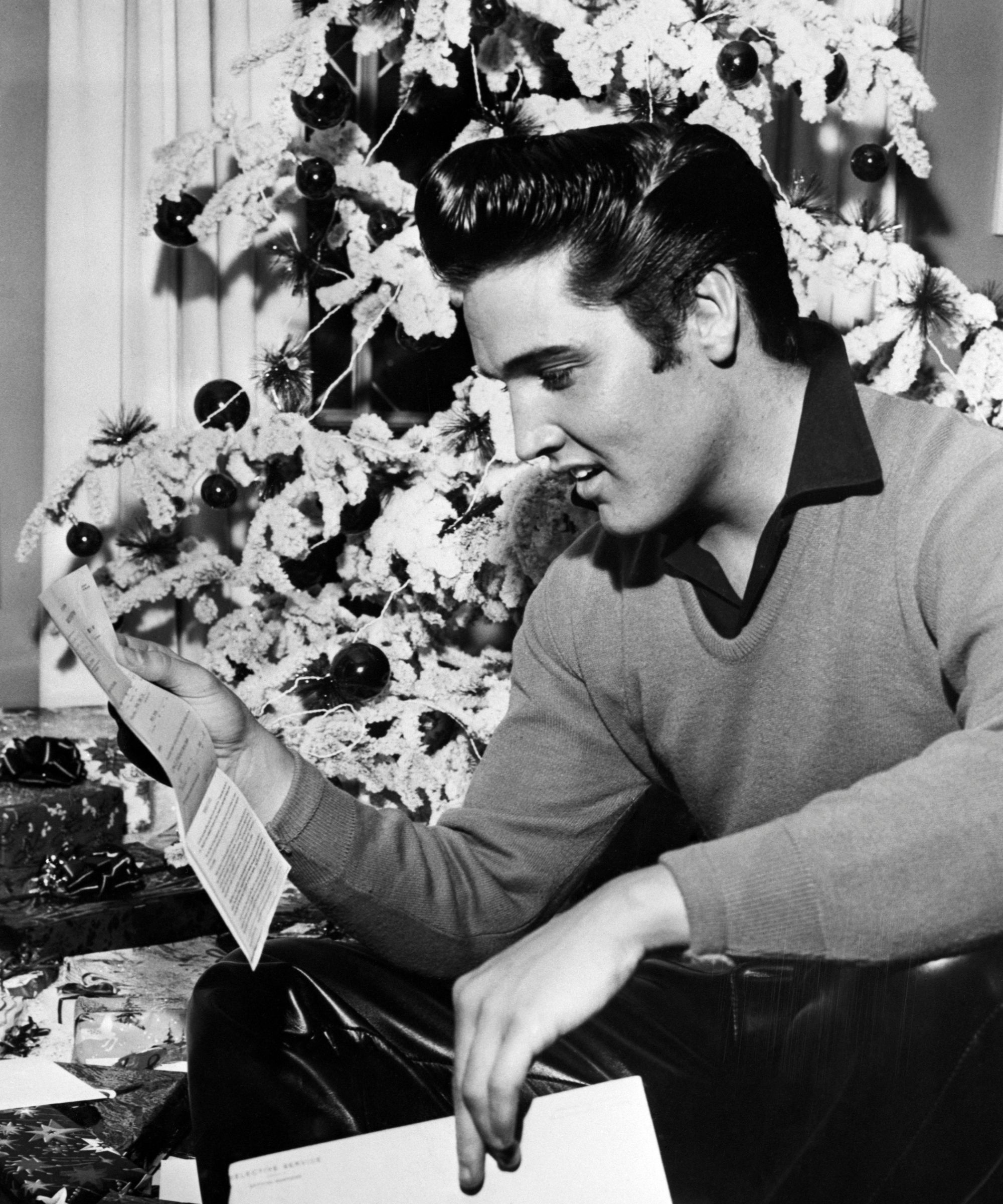 Elvis&#039; Christmas tree