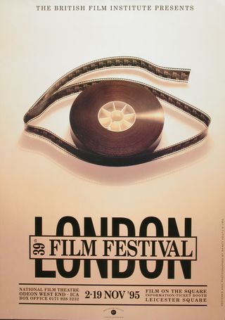 This professional-looking 1995 poster reflected an era in which the LFF approached maturity