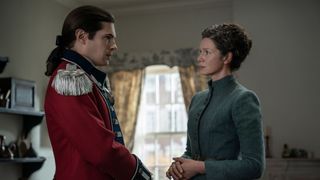 David Berry and Caitriona Balfe in Outlander