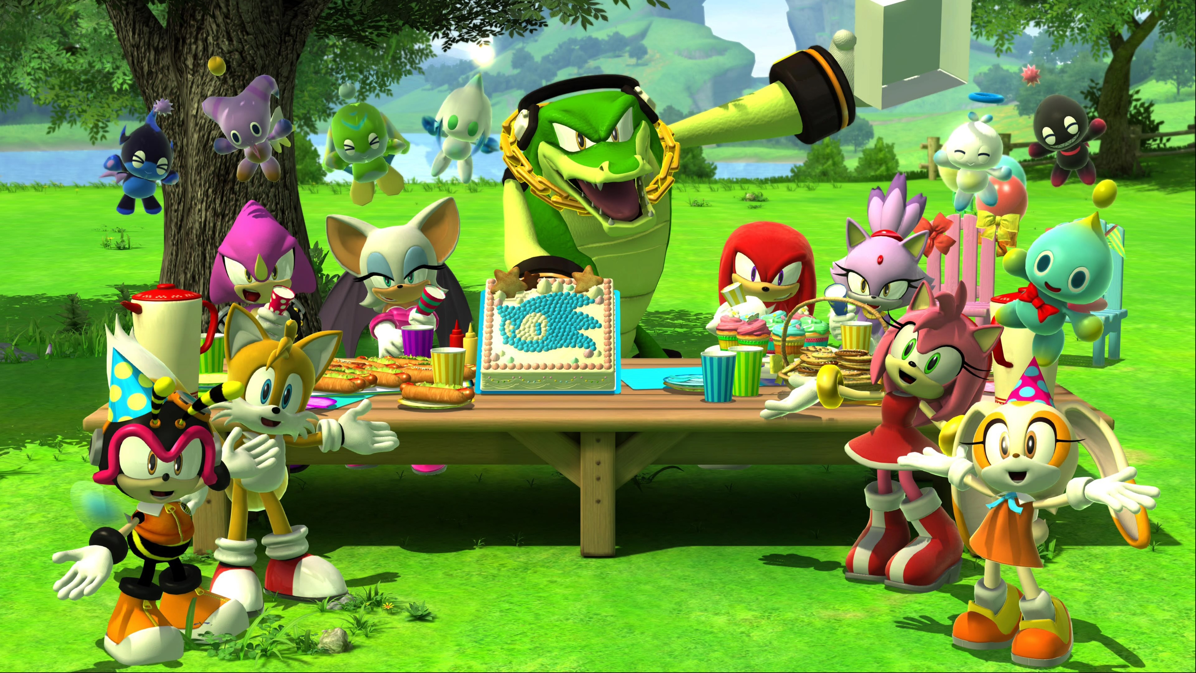 A screenshot of Sonic x Shadow Generations