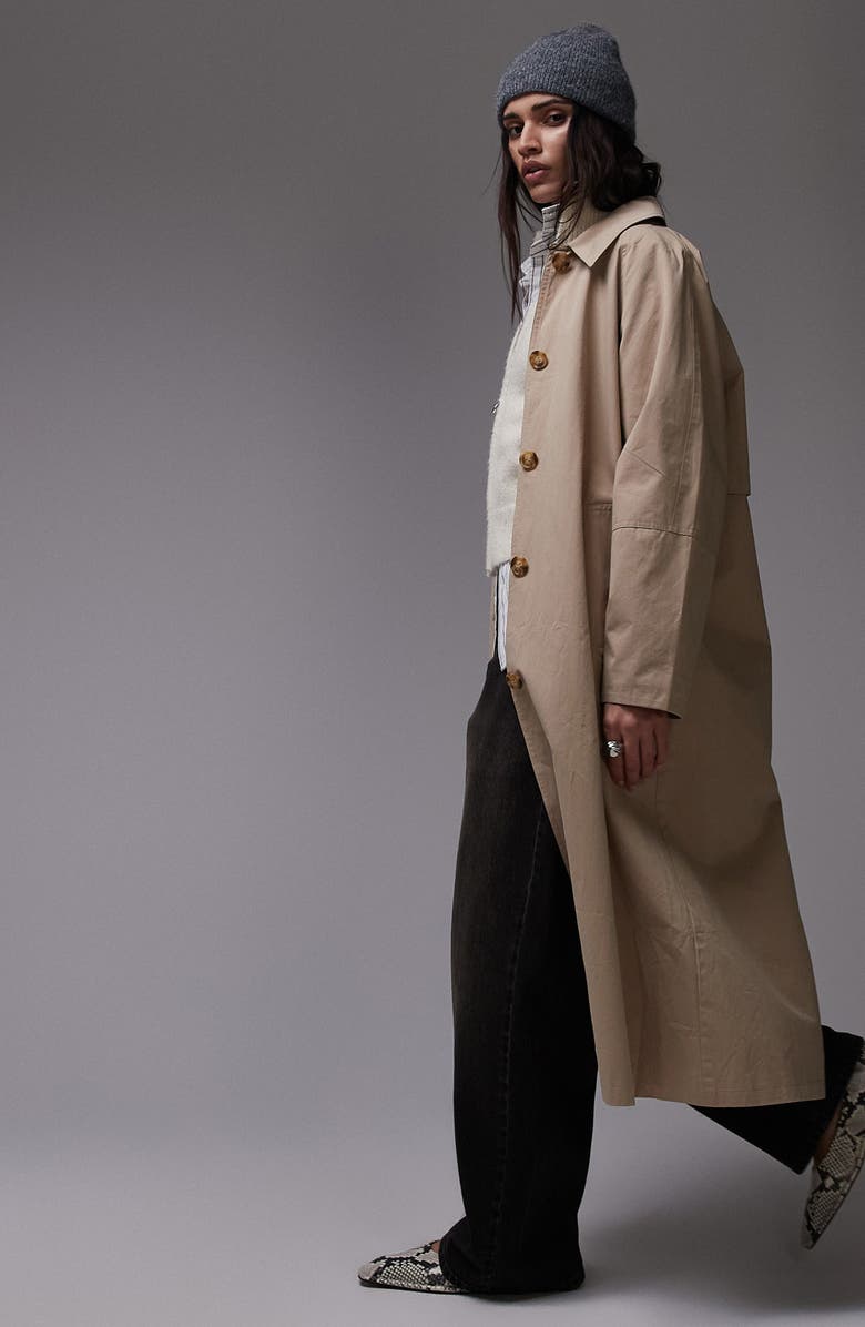 '90s Cotton Trench Coat