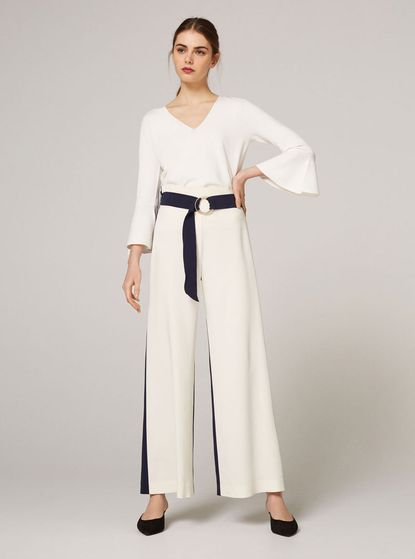 wide leg trousers