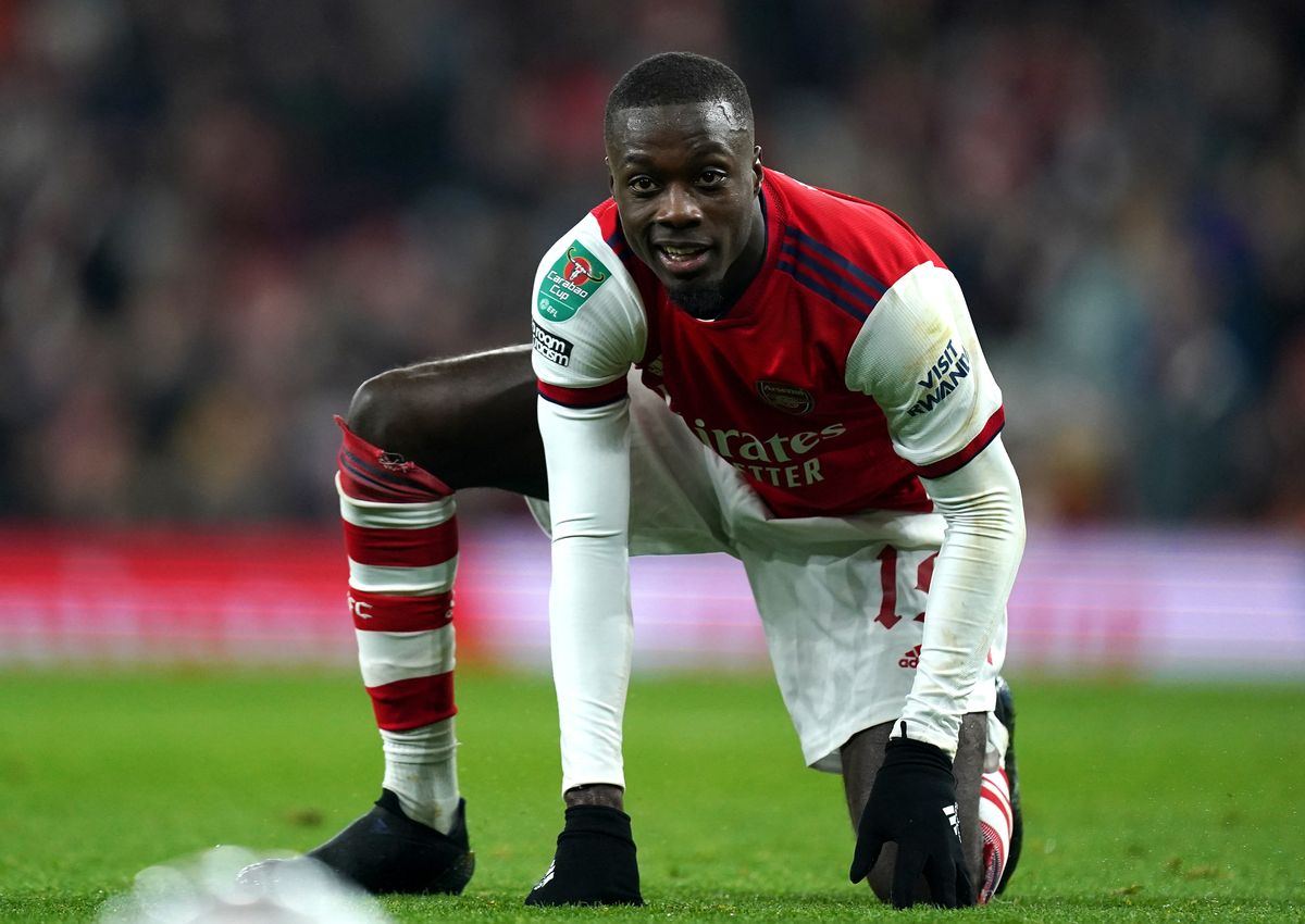 Nicolas Pepe struggled during his Arsenal career.